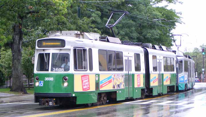 MBTA Boston Kinki-Sharyo streetcar 3698